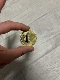 Monedă Bitcoin de colecție