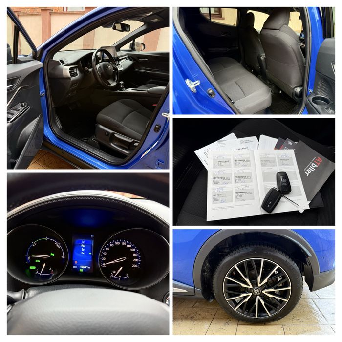 Toyota C-HR HYBRID -150.000-1.8 Benzină 122 Cp Hybrid AUTOMAT