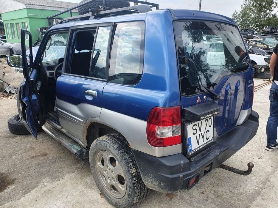 usa portiera stanga dreapta barele longitudinale carlig remorcare complet Mitsubishi Pajero Pinin motor 2.0 benzina 129cp dezmembrez