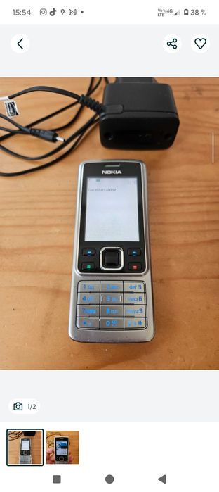 Nokia 6300 silver
