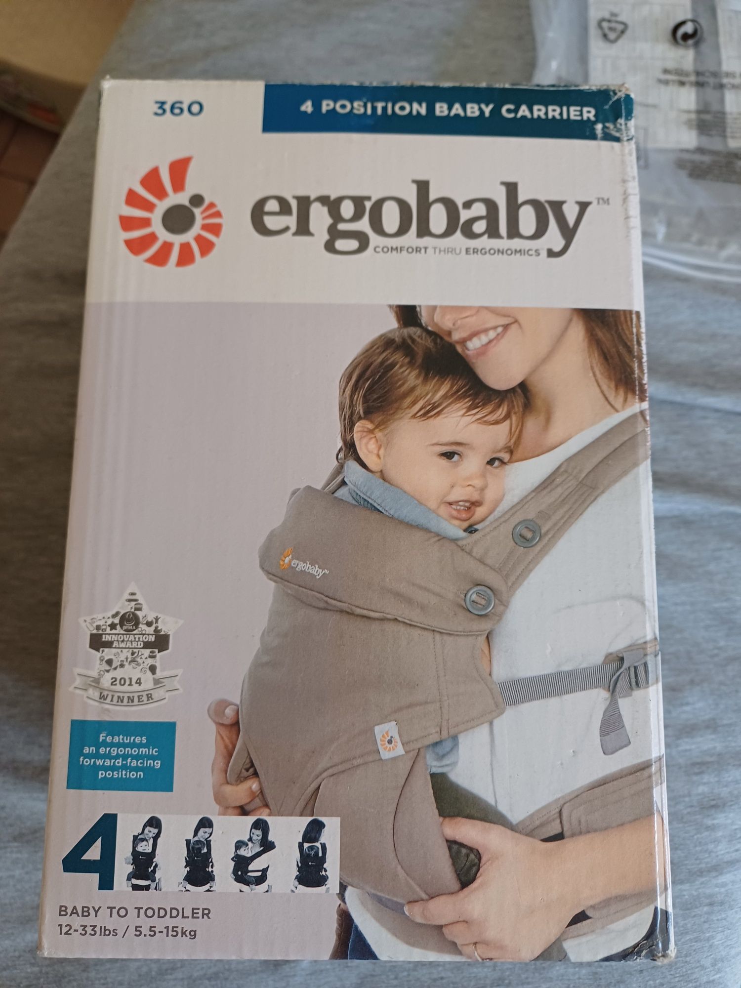Ергономична раница ErgoBaby