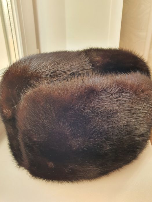 Мужская норковая шапка