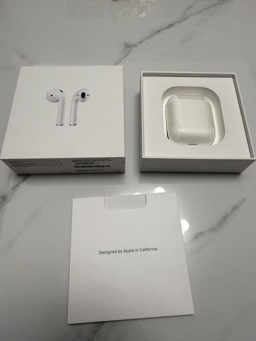 Casti Apple AirPods 2, White