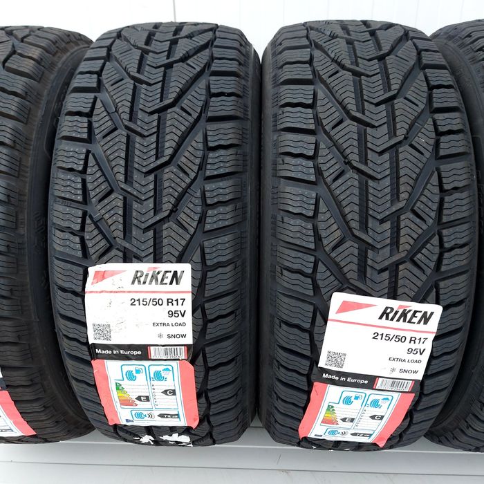 215/50 R17, 95V, RIKEN Snow [By Michelin], Anvelope de iarna M+S