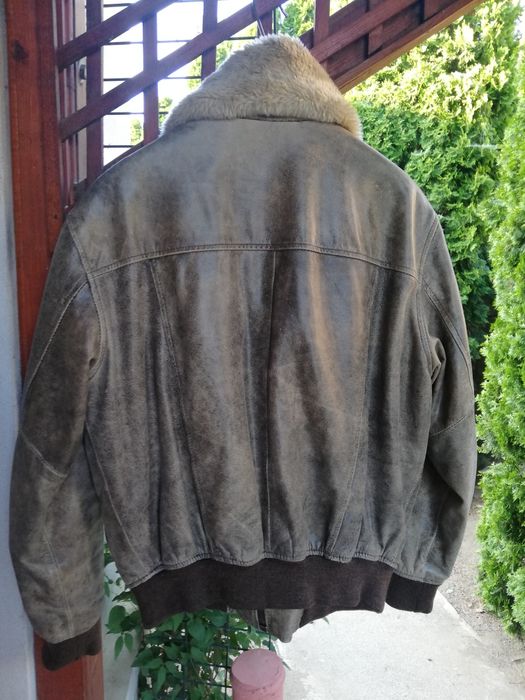 Geaca piele bărbati Aviatrix M