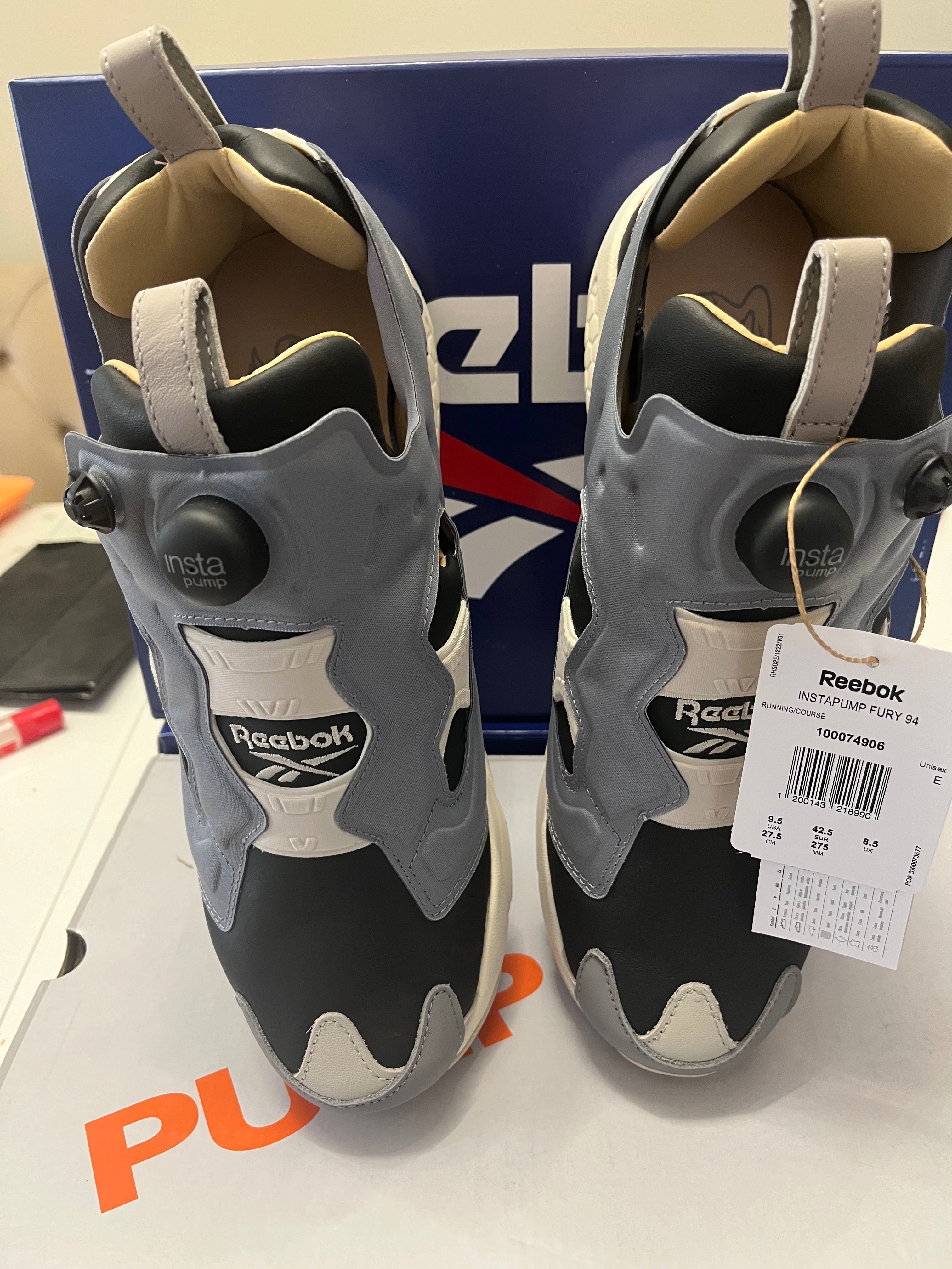 Маратонки Reebok pump