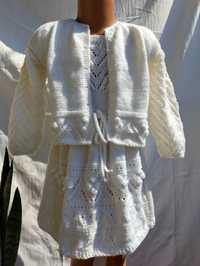 Детско ръчно плетено облекло