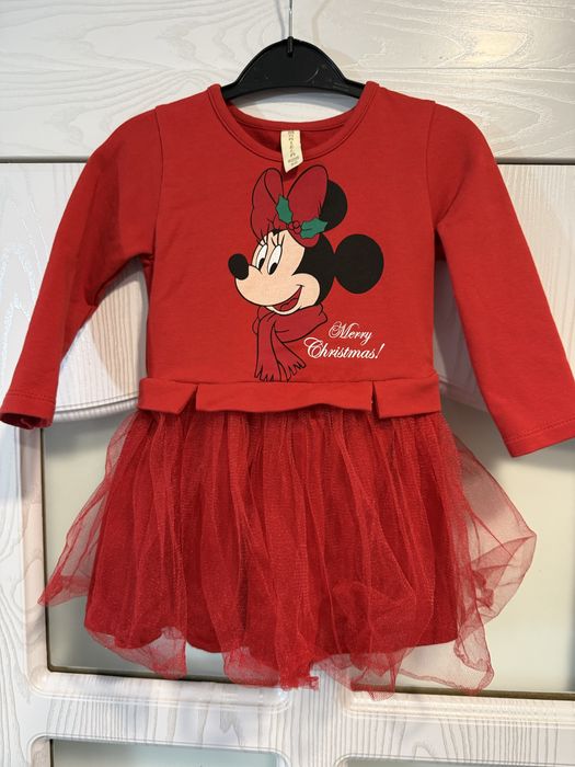 Продавам детска рокля с мики маус 86 размер