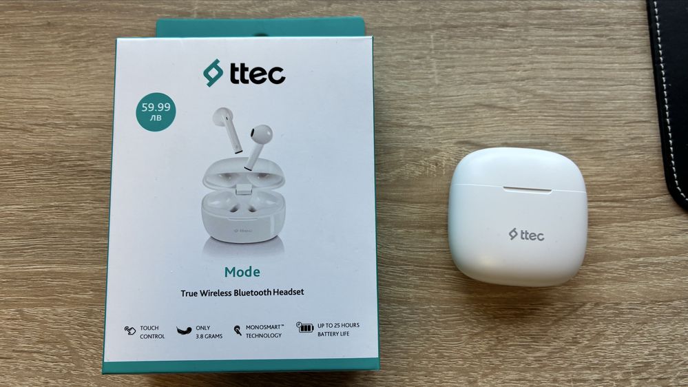 Безжични слушалки TTEC