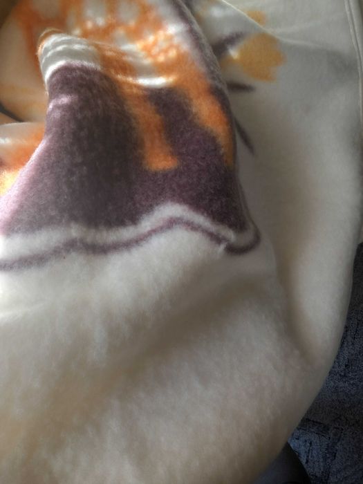 Ново вълнено бебешко одеяло - Жираф детско одеялце