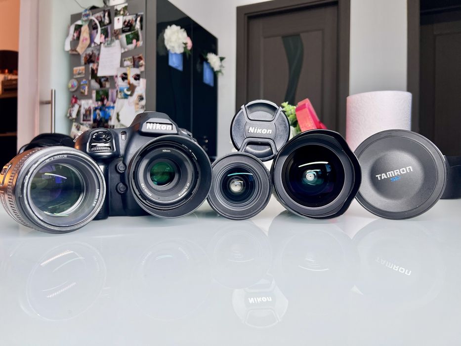 Nikon D850 kit obiective