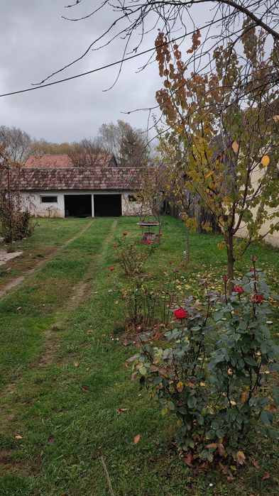 Casă de locuit cu garaj și lemnărie