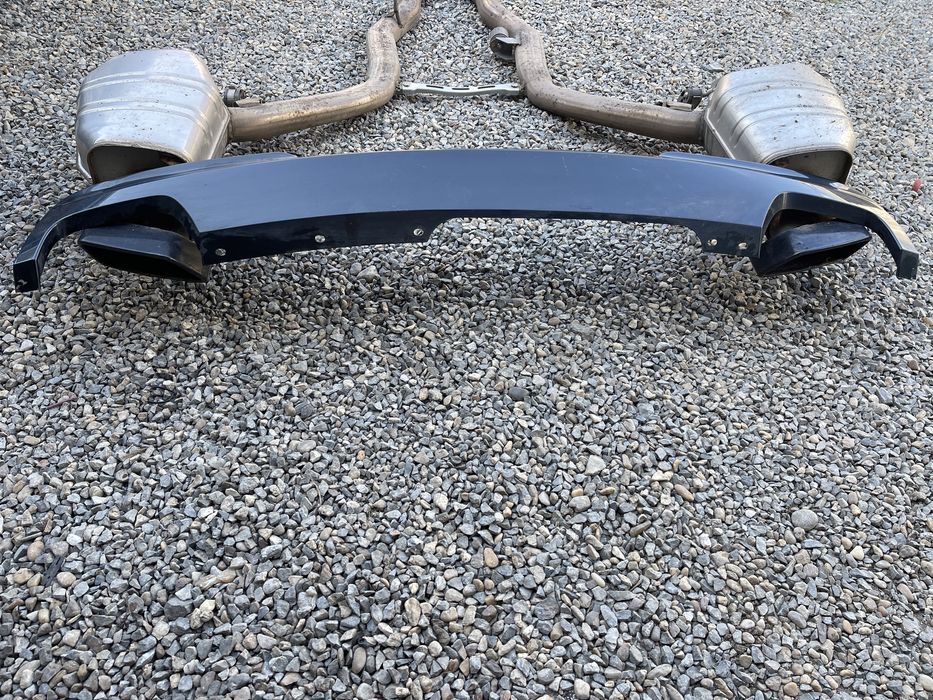 Evacuare toba Dubla BMW F10 F11 M550 difuzor evacuare dubla