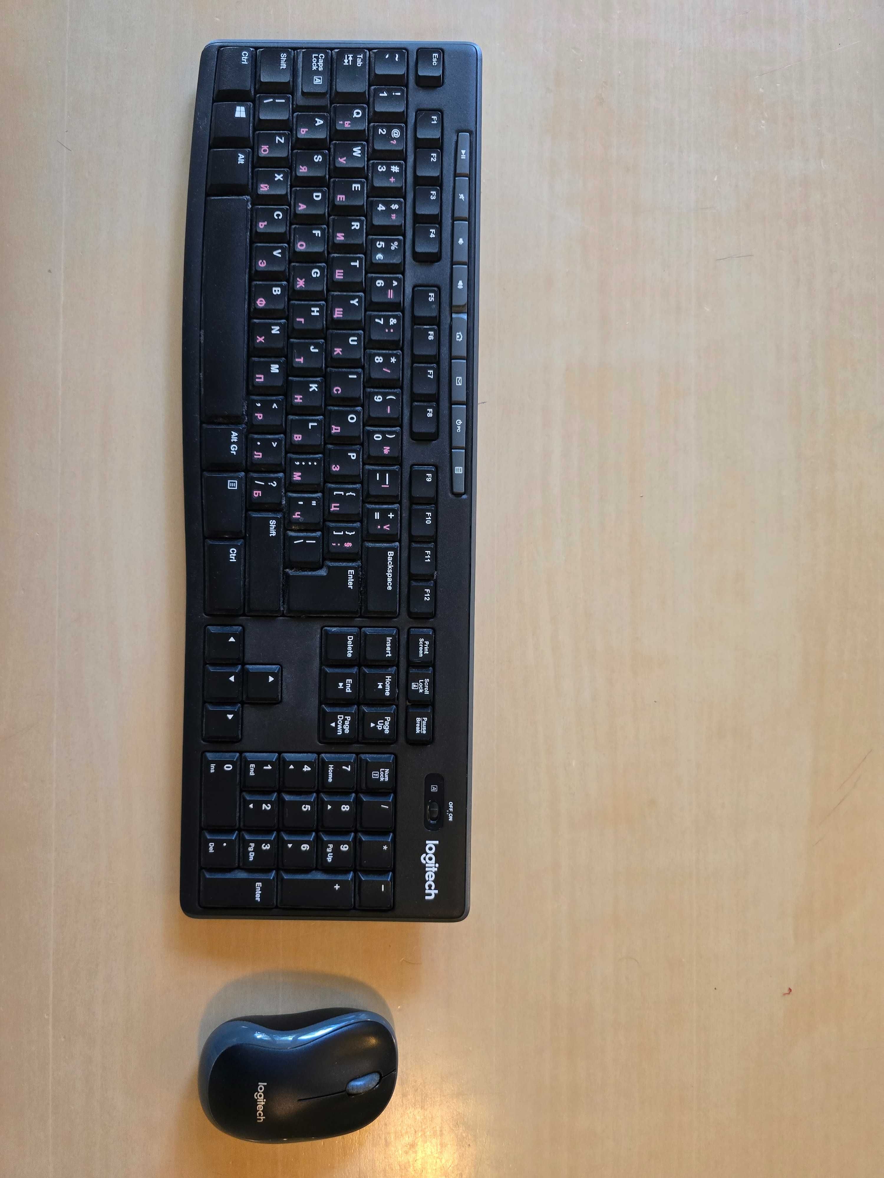 Безжични мишка и клавиатура Logitech MK270 Wireless Combo