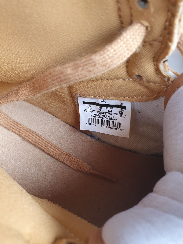 Nike Air Jordan 1 Retro High Wheat