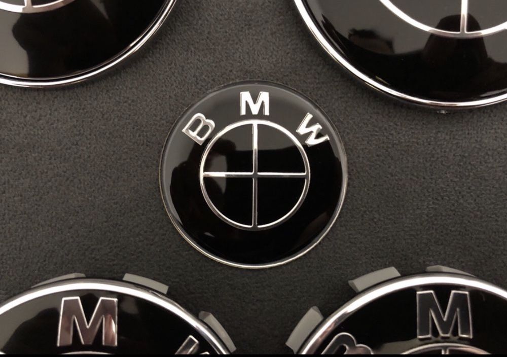 Set Embleme capota black negru Seria 1 3 5 7 BMW X1 E46 E90 E60 F10