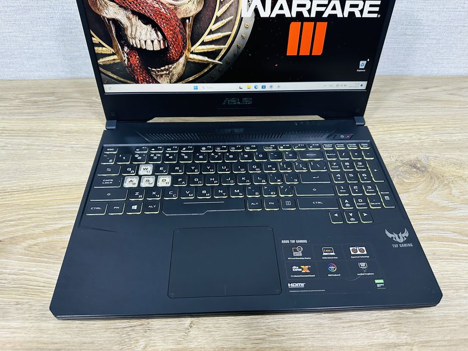 ASUS TUF Gaming Ryzen 7-8 Ядерный+GTX1650 Видеокарта для Игр и програм