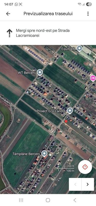 Lot de teren intravilan –Berceni, Ilfov, gaz si curent, EG 13E