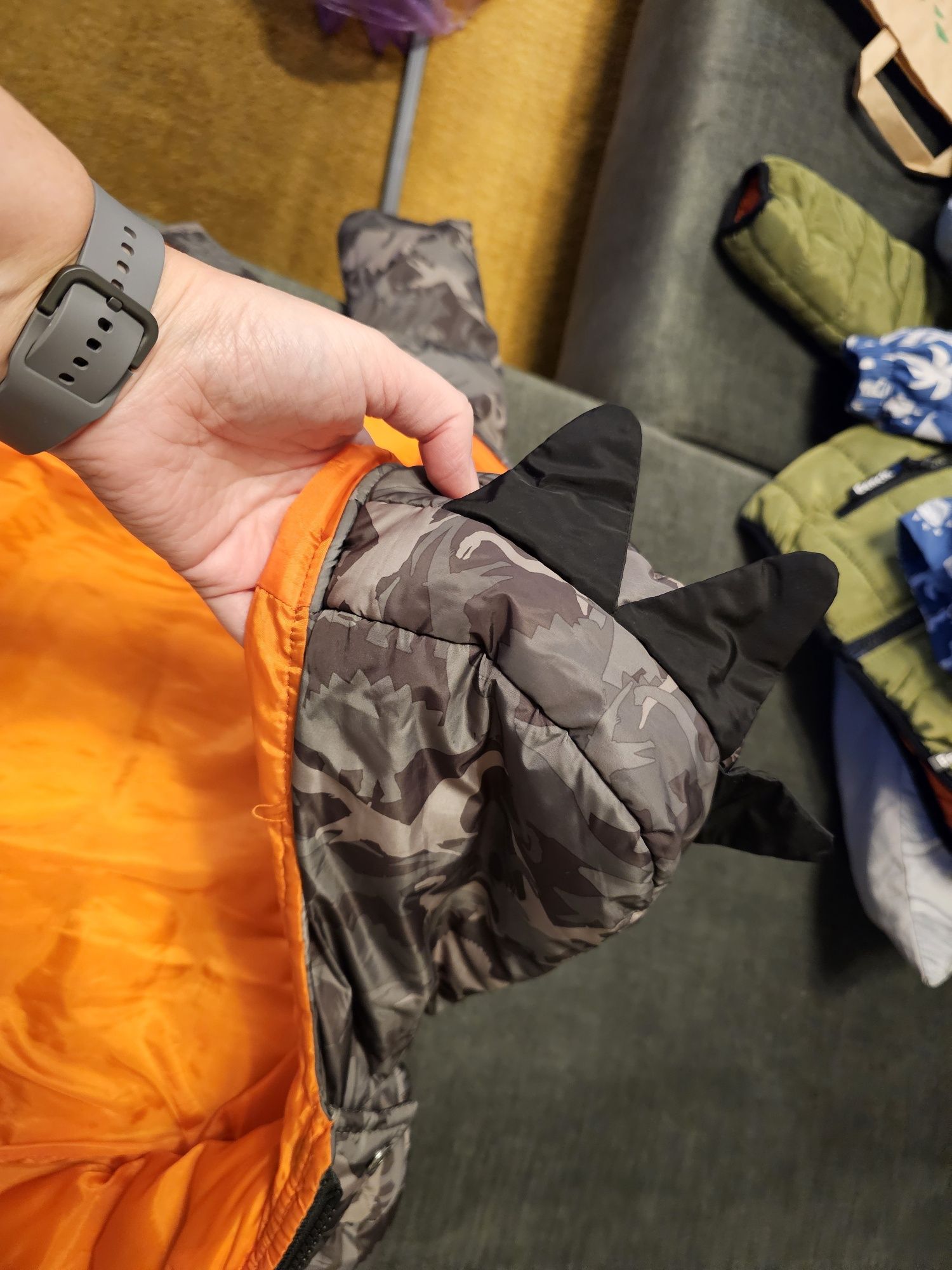 3 Jachete groase iarna copii marime 92 + manusi decathlon gratis