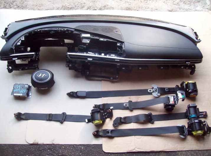 Hyundai Elantra V VI  2014 - 2021 kit airbag volan - plansa de bord