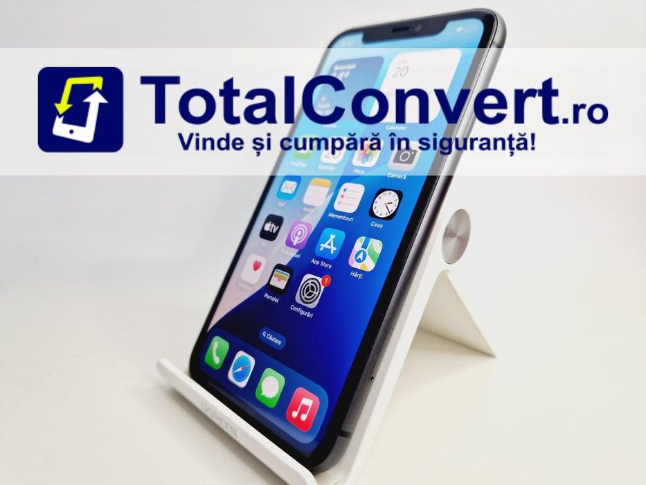 Apple iPhone 11 128GB Black 4GB Single SIM, Garantie 24 luni | #R87646