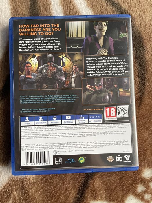 Batman enemy within ps4