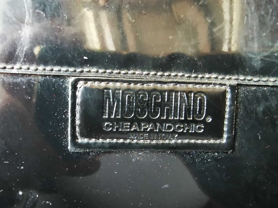 Cizme de damă, din cauciuc, Moschino Cheap and chic, mărime 37