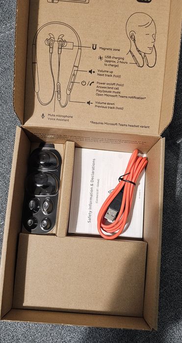 Casti Jabra Evolve 65e MS & Link 370