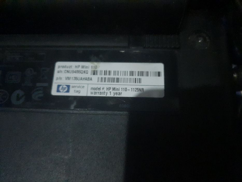 HP Mini-110 (Intel Atom N270 32bit, 2 GB DDR2, 160 GB HDD, Win10ProFW)