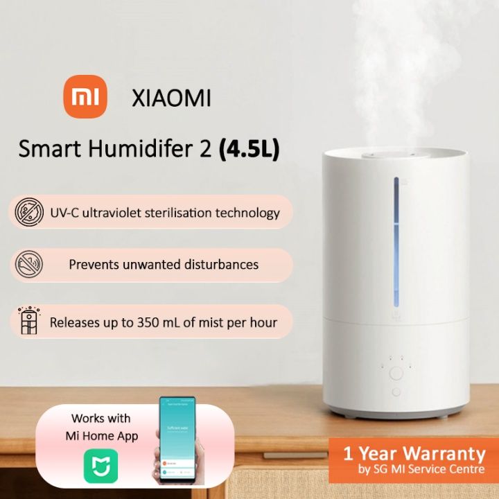 увлажнитель воздуха xiaomi humidifier 2 (глобал) 1год гарантия