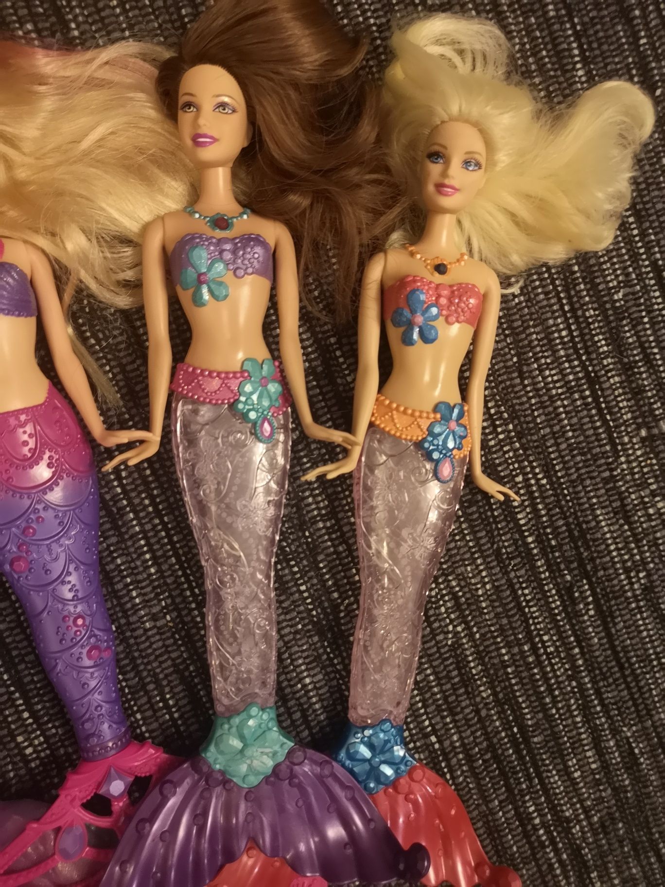 Papusi / papusa sirena Barbie Mattel, originale, functii