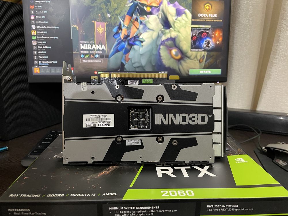 GeForce RTX 2060 Twin X2 6gb