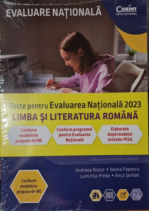 Teste Evaluare Nationala 2023 Limba si literatura romana