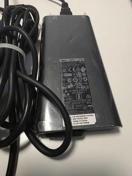 Оригинално зарядно Dell модел HA180PM181, 19.5V, 9.23A, 180W