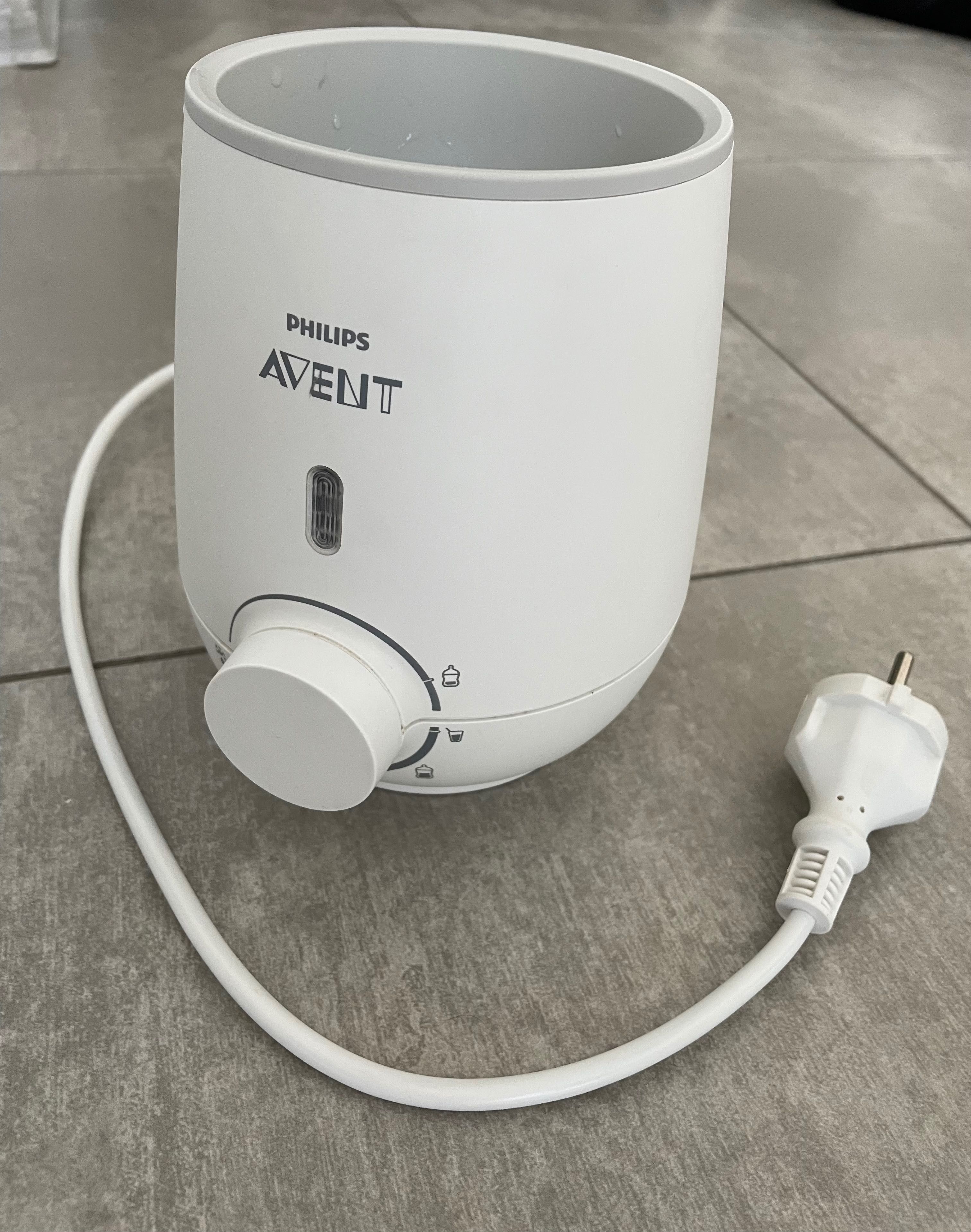 Philips Avent / Авент нагревател и помпа, подарък силиконова чинийка