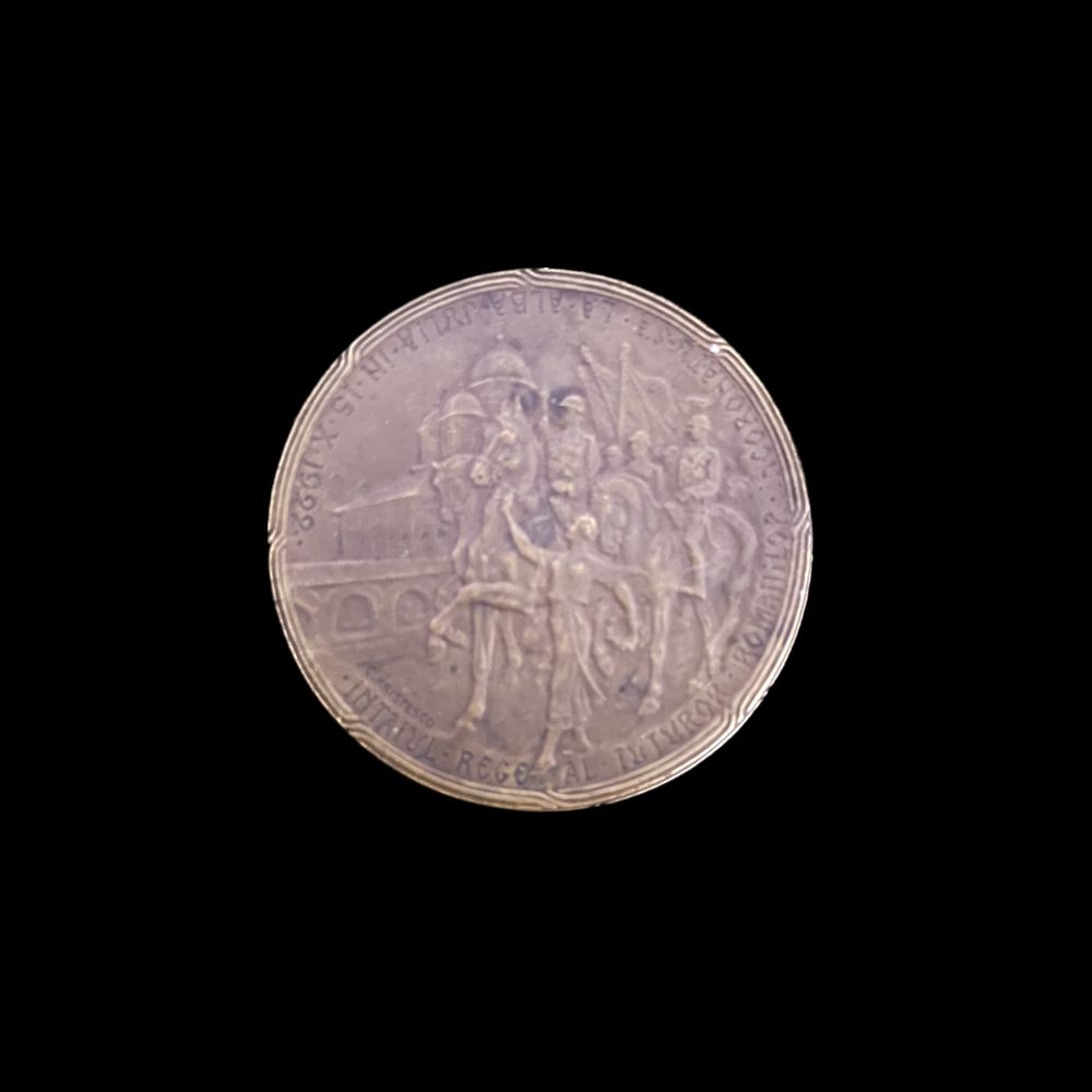 Medalie din bronz Încoronarea de la Albă Iulia