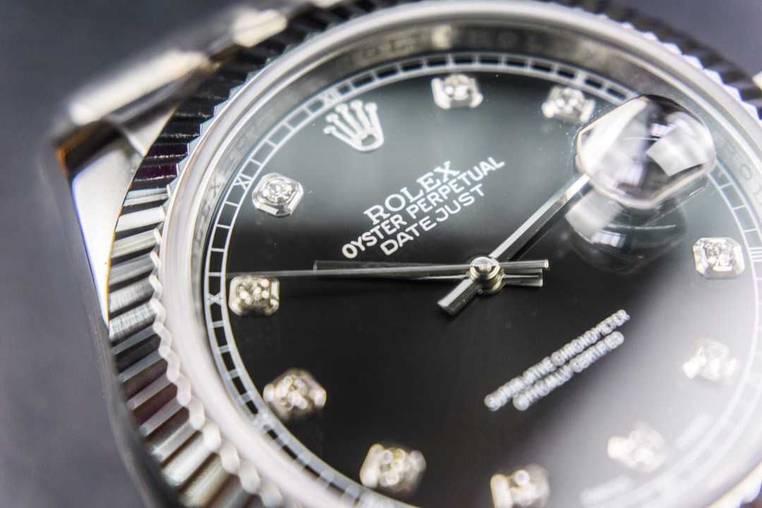 Rolex Oyster Perpetual Datejust Black Diamond с автоматичен механизъм