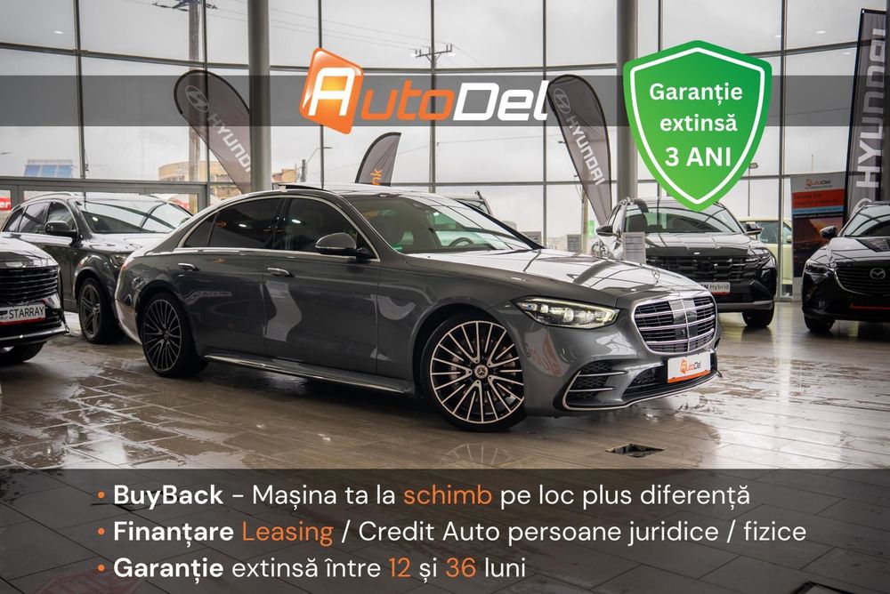 Mercedes-Benz S S400d LONG 4Maitc "AMG Line" MBUX 3D/ Panoramic / Posibilitate Leasing