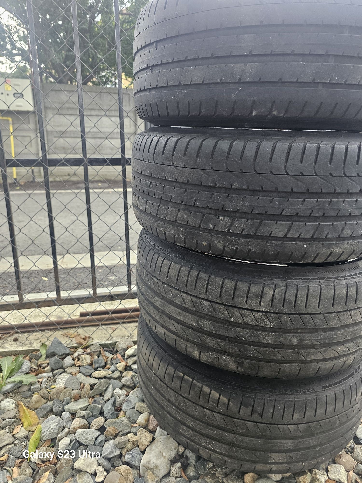 Vand jante r19 5x112 cu tot cu cauciucuri 225 35 19 vara dot 16 si 17