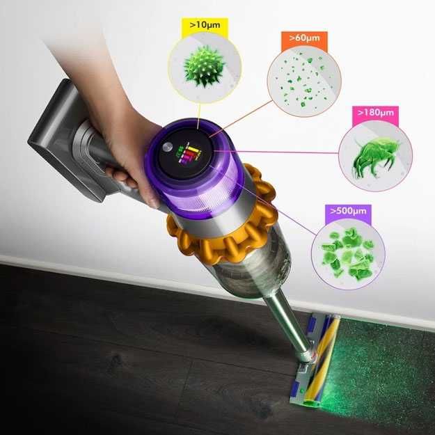 Беспроводной Пылесос Dyson V15 Detect absolute (SV47)