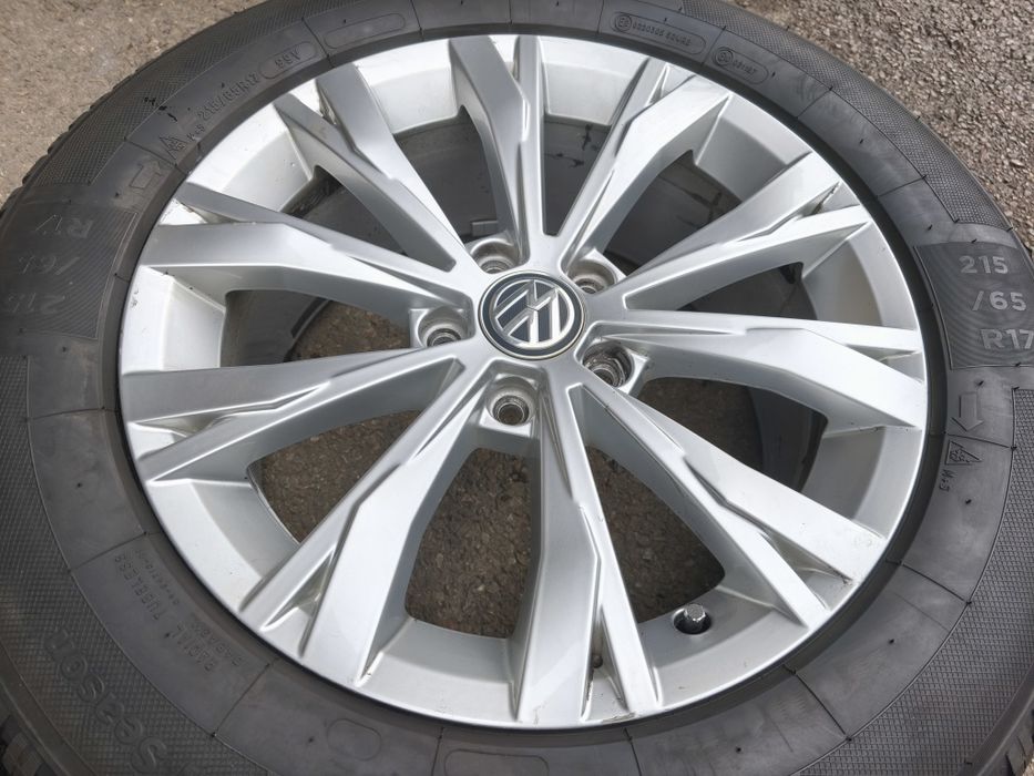 17" оригинални алуминиеви джанти за Vw Tiguan/Passat/T roc...