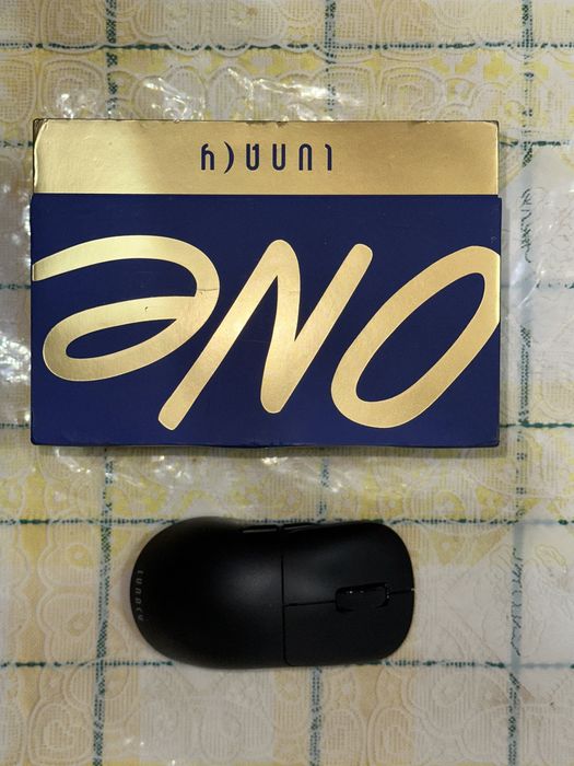 O’yin uchun sichqoncha (Игровая мышка/мышь) Lunacy One Black (LMOB)