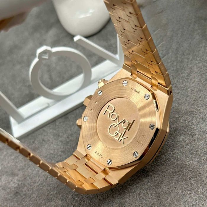 audemars piguet royal oak розово злато /синьо