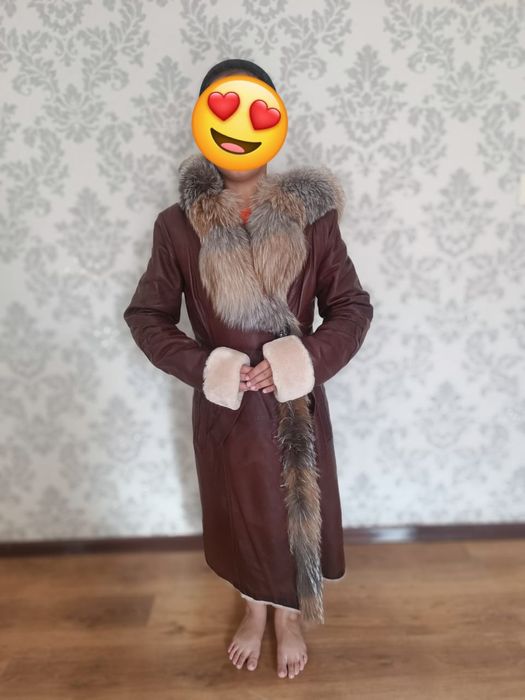 Дубленка почти новый