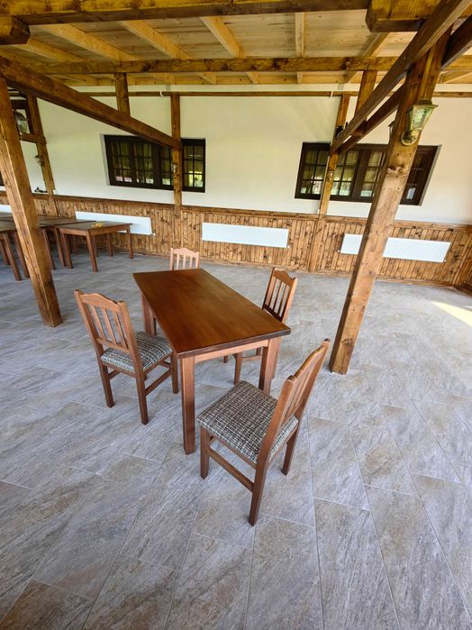 Scaune lemn masiv terasa, restaurant direct de la producator