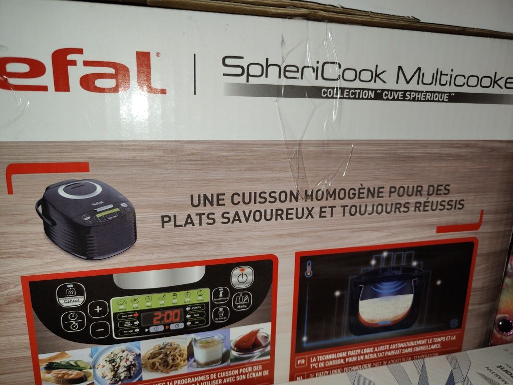 Multicooker 16in1 Tefal SpheriCook RK745800, 820W, capacitate 5L, pano