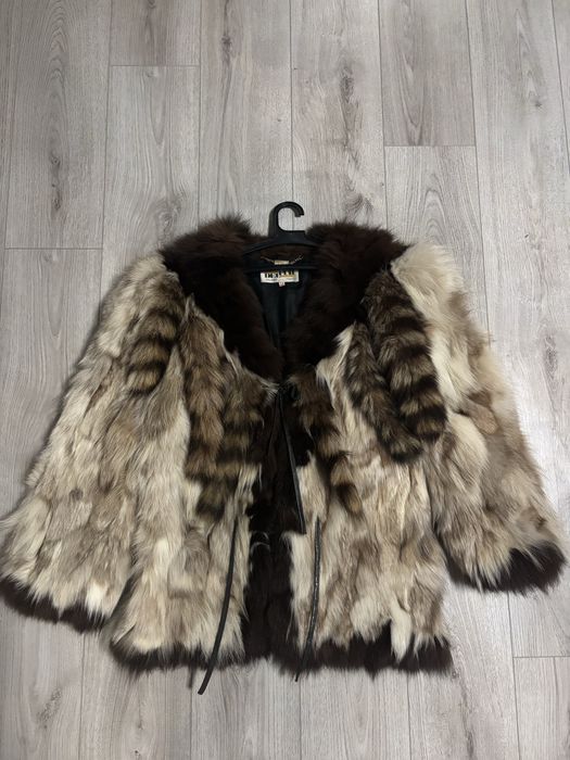 Haină de blană naturală Delfur Milano Italy