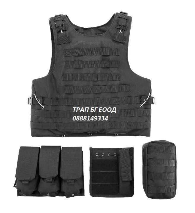Тактическа Жилетка за Еъросфт и охрана Military Tactical Vest Molle
