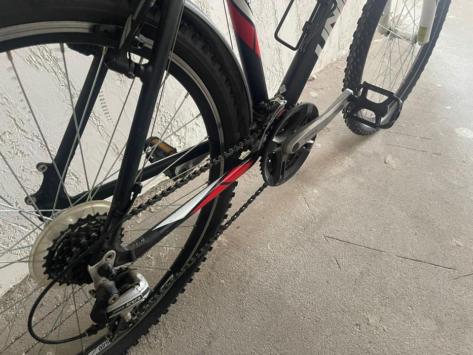 Bicicleta MTB Unibike Mission 21 Negru si Rosu 2013 -A-