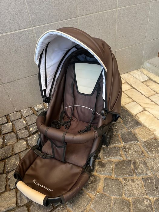 Cărucior Krausman 3 in 1 Rider Soft Brown.testatADC